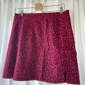 Verge Girl Mini skirt with slit